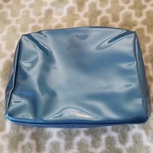 🛍 Lancome‎ make up bag metalic blue